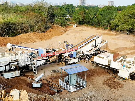 新餘市首條建築垃圾處置生產線投產，打造新餘資源化項目典範